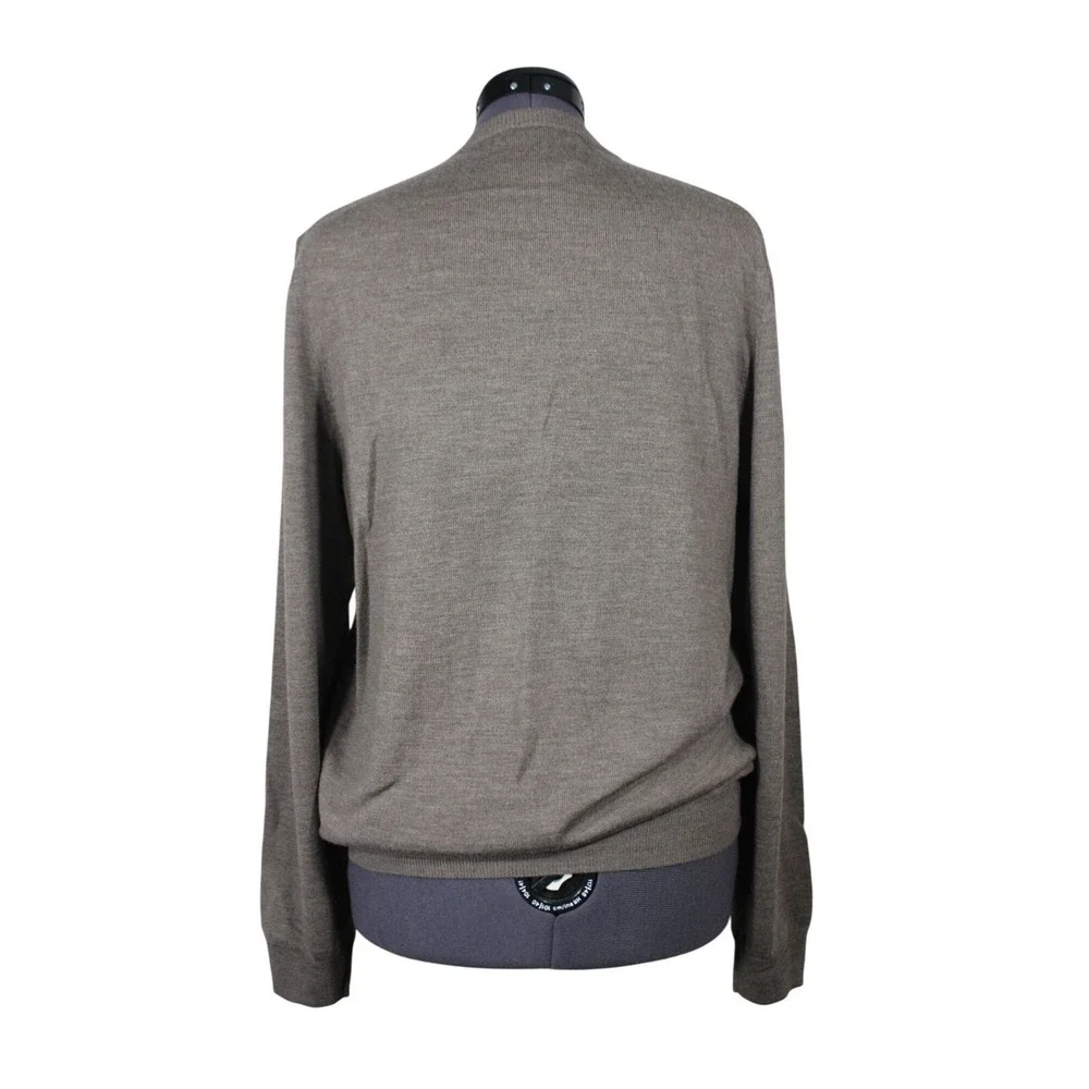 Joseph Abboud Men's Merino Wool V Neck Pullover Sweater Soft‎ Knit Size Large